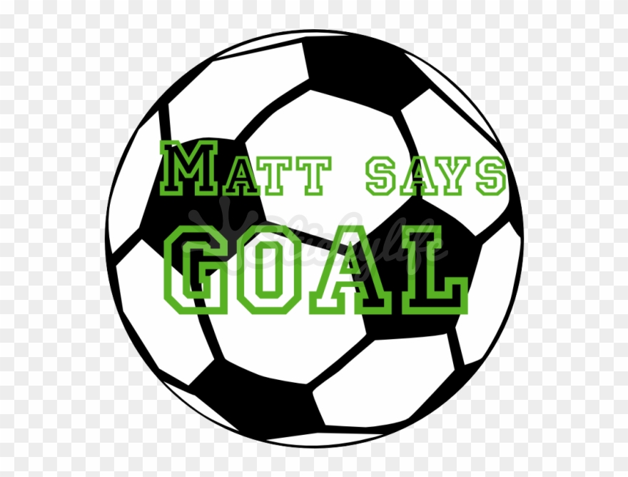 Custom Soccer Ball Car Magnet - Soccer Ball Clipart Png Transparent Png