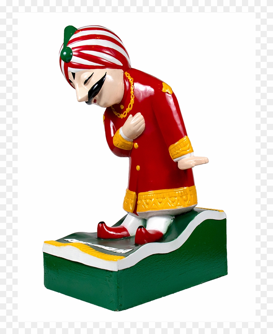 Large Air India Airlines Maharaja Advertising Display - Figurine Clipart