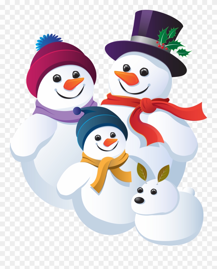 Tubes Noel / Bonhommes De Neiges - Cartoon Snow Clipart