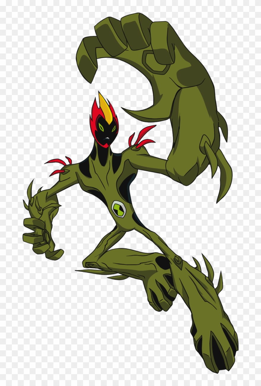 Swampfire - Ben 10 Omniverse Swampfire New Form Clipart