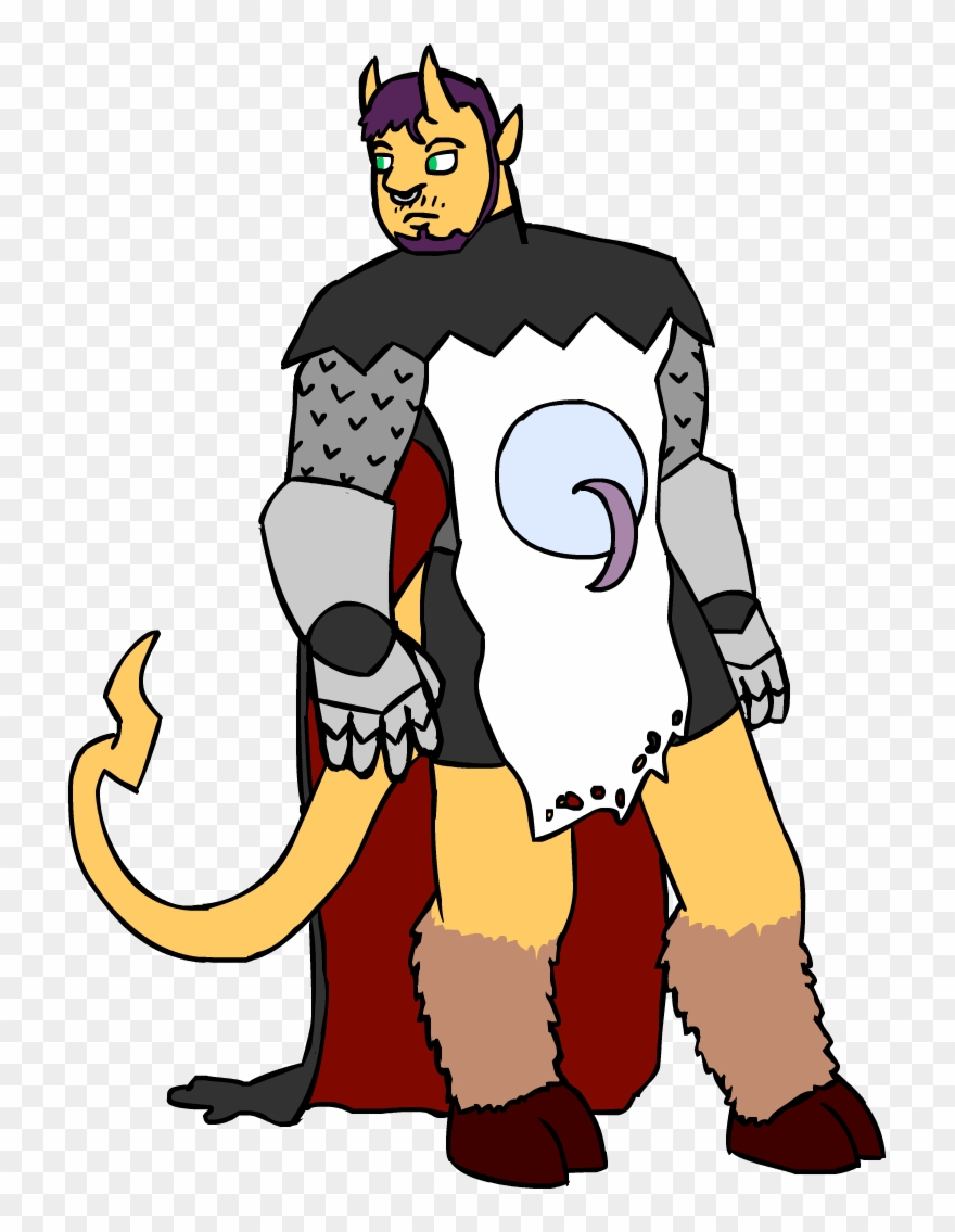 Tiefling Paladin - Paladin Clipart
