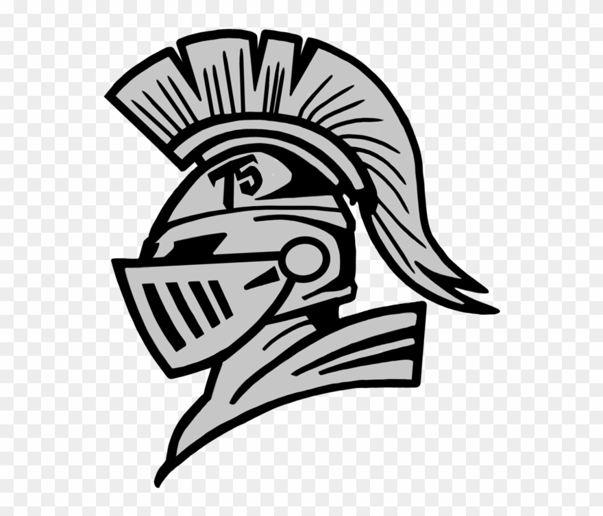 75th Black Knights - Mcneel Intermediate School Helmet Clipart