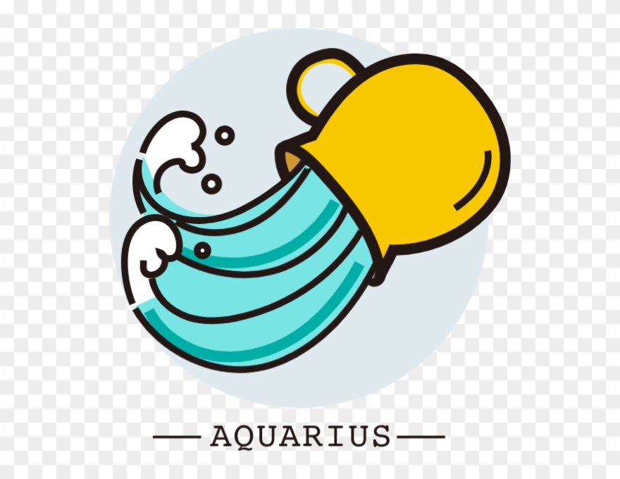Free Online Aquarius Bottles Constellations Constellation - Jakie Miesiące Do Siebie Pasują Clipart