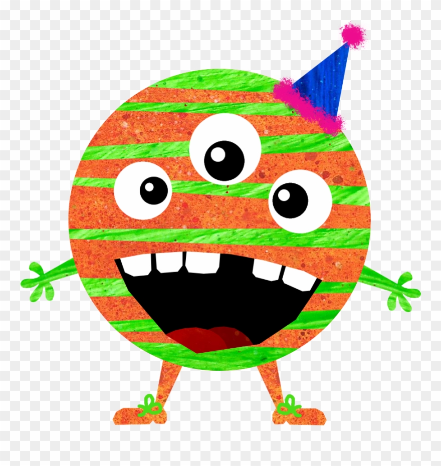 Monster O From Monster Alphabet Illustration By Daniela - Cartoon Clipart