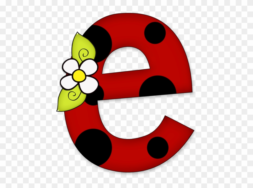 Ꭿϧc ‿✿⁀ Font Alphabet, Letters And Numbers, Ladybugs, - Letra Vaquita San Antonio Clipart