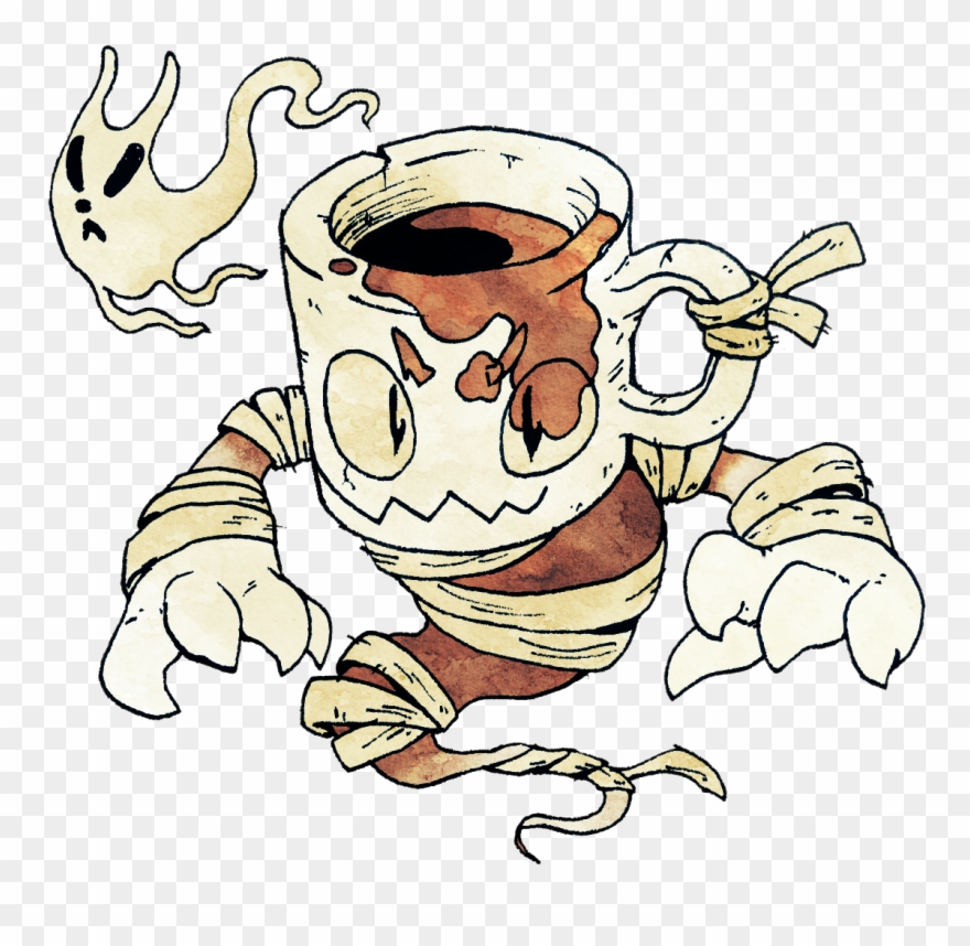 Coffee Ghost - Pokemon Smeargle Clipart