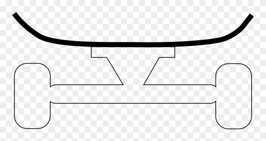 Gaspedal - Line Art Clipart