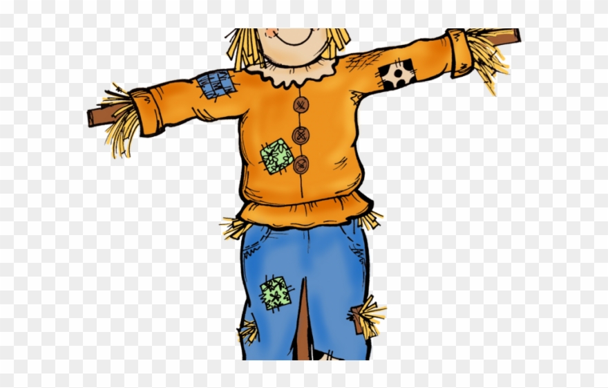 Scarecrow Clipart Corn - Scarecrow Clip Art - Png Download