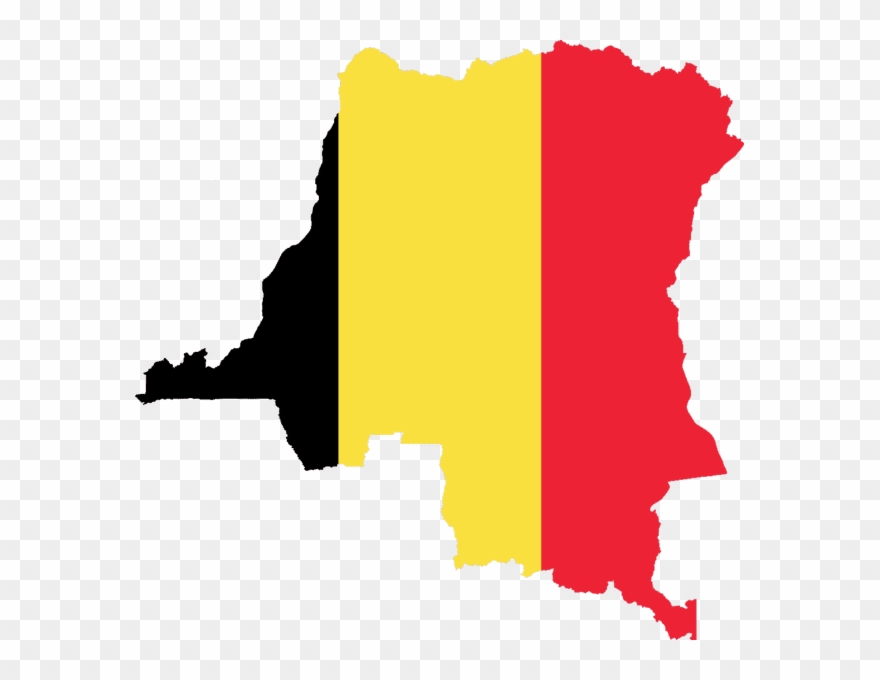Belgian Colonial Empire The Mad Monarchist The Belgian - Democratic Republic Of Congo Outline Clipart