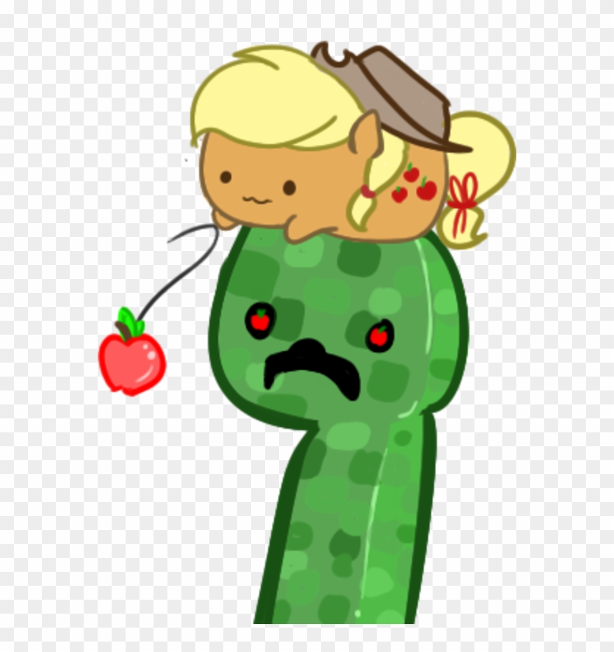 Minecraft Creeper - Minecraft My Little Pony Creeper Clipart