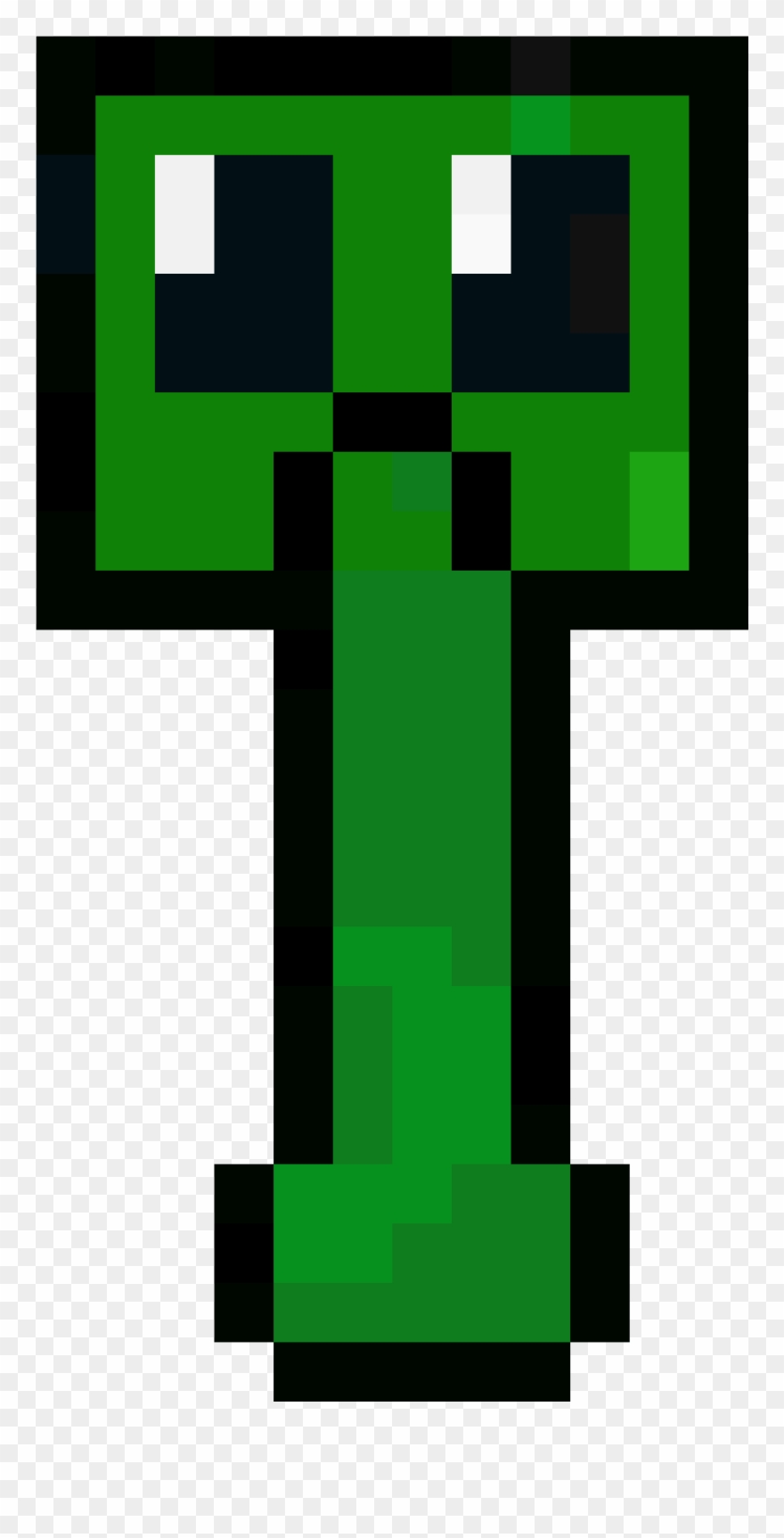 Creeper - Cross Clipart