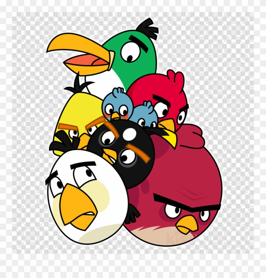 Clip Art Angry Birds Clipart Angry Birds 2 Clip Art - Angry Birds Characters Png Transparent Png