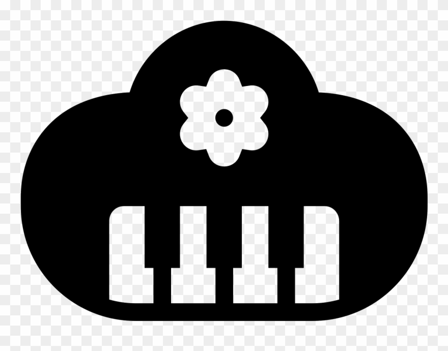 Children's Music Filled Icon - Music Clipart