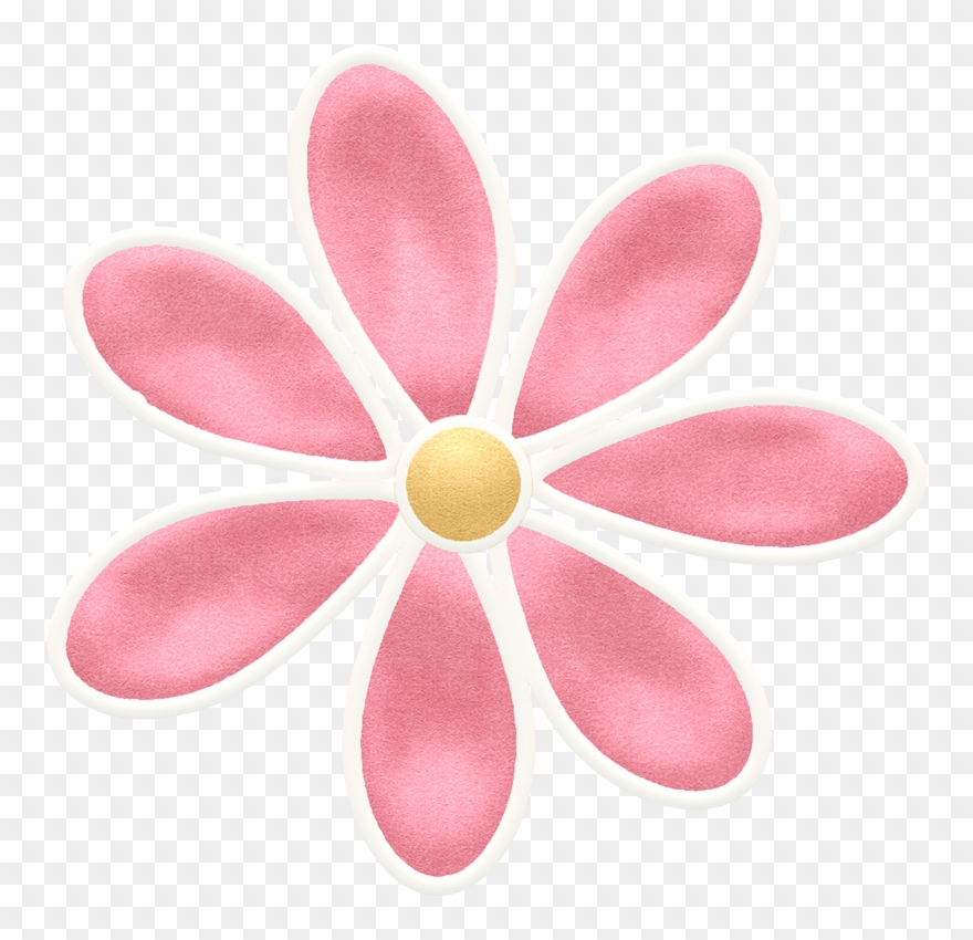 Pinky Swear Flower Clipart, Digi Stamps, Spring Flowers, - Clip Art - Png Download