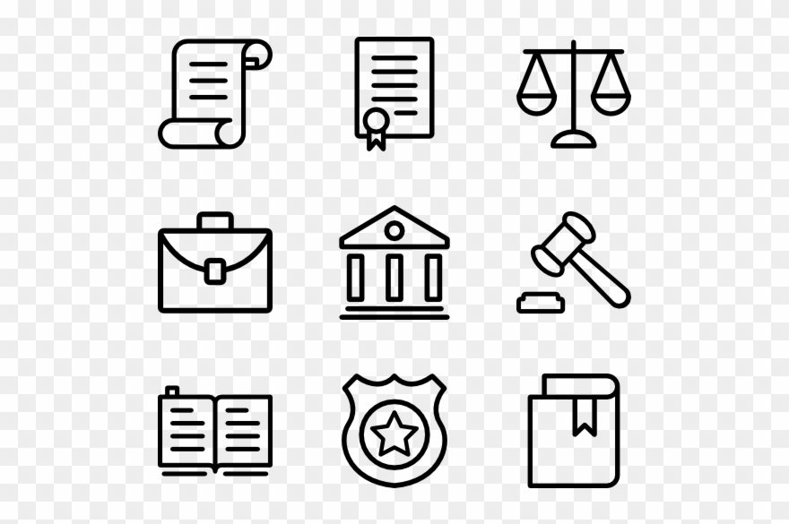 Law Icon Clipart