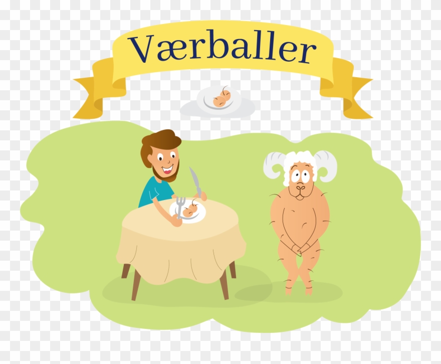 Do You Prefer Them Boiled Or Fried Værballer Is Yet - Cartoon Clipart