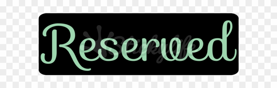 Reserved Parking Aluminum Sign - Portable Network Graphics Clipart