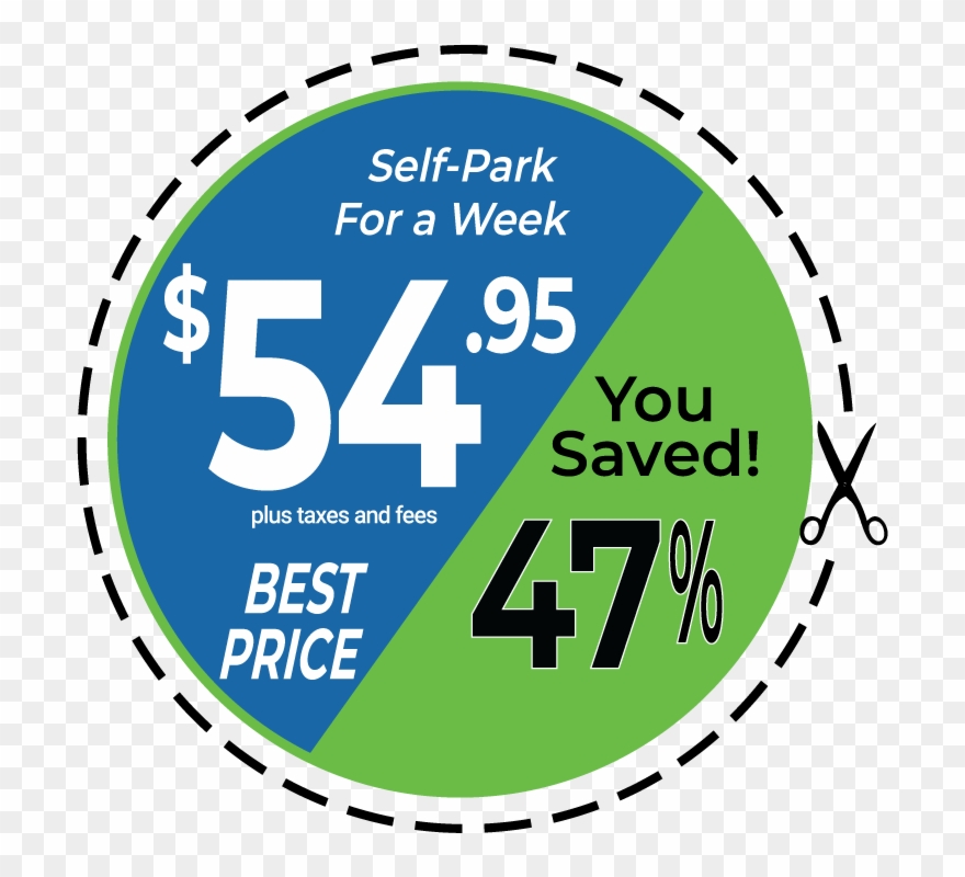 Any Extra Days Added To Your Seattle Airport Parking - Much Save For Tax Parking Clipart