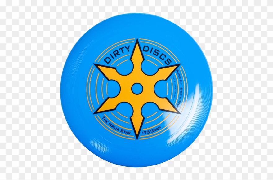 Ninja Star Blue - Fly Frisbees - Dirty Disc - 175g Sports Disc-purple Clipart
