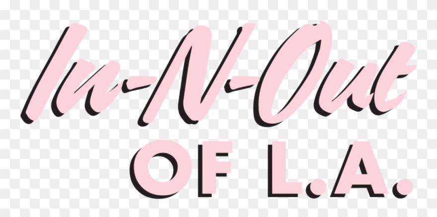 In N Out Of La Clipart