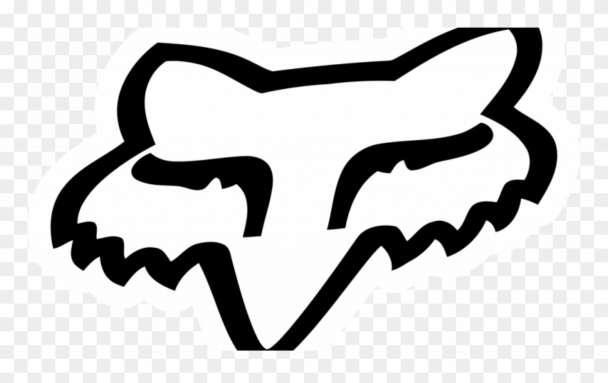 Fox Racing Logos Download Avec Fox Racing Stickers - Fox Racing Logo Png Clipart