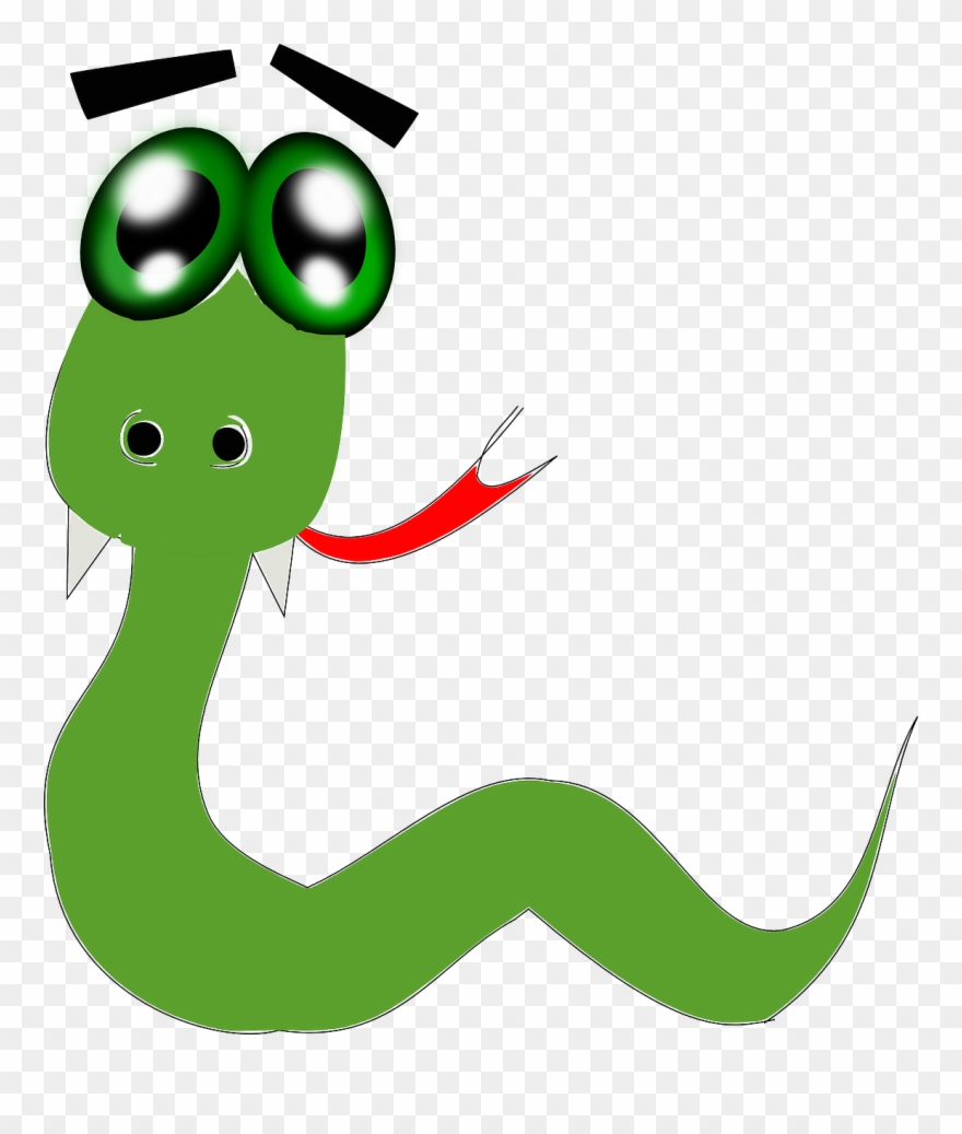 Tatlı Dil Yılanı Deliğinden Çıkarır Clipart