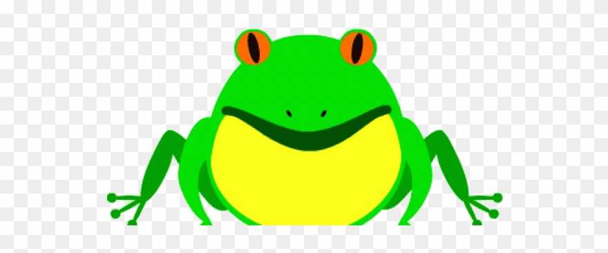 Green Frog Clipart Katak - Frog - Png Download