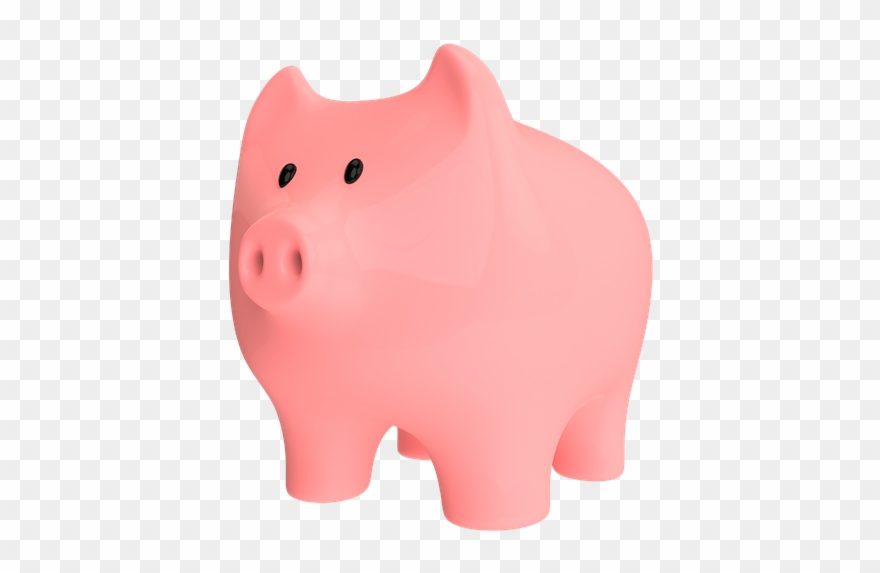 Piggy Bank Template 20, Buy Clip Art - Finance - Png Download