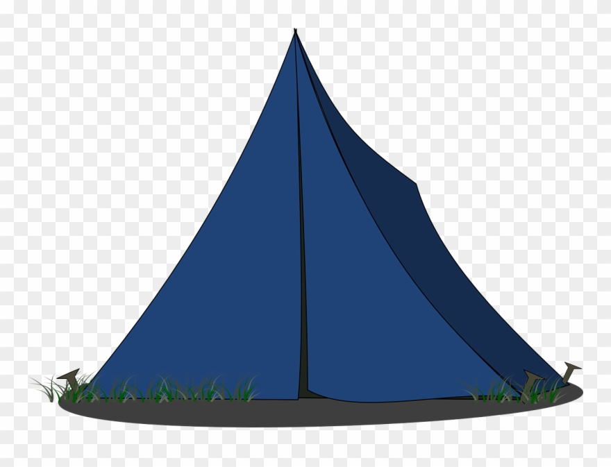 I Was Shocked, Bewildered Even - Blue Tent Clipart - Png Download