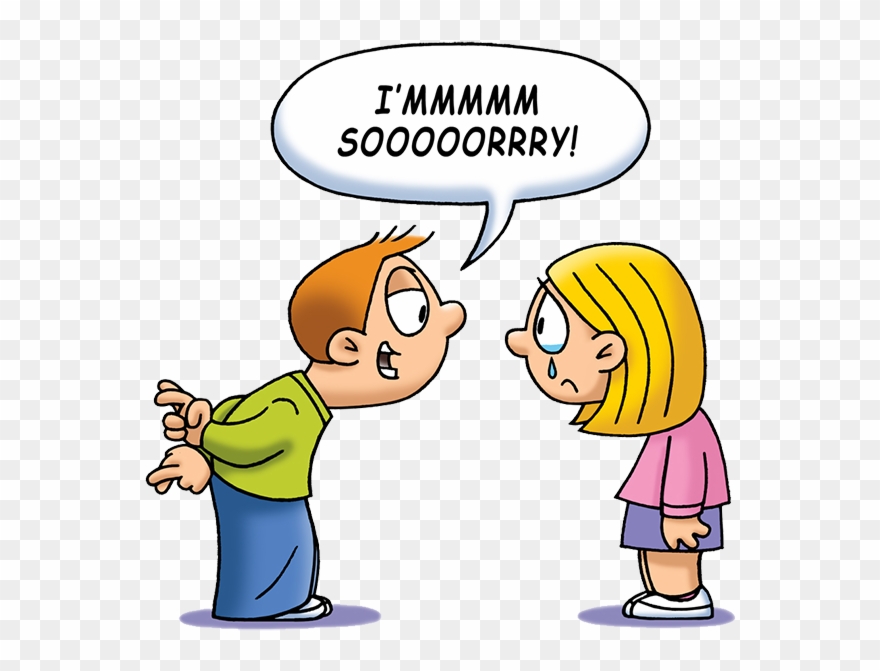 Some People Apologize Almost For Their Own Existence - Clipart Apologize - Png Download