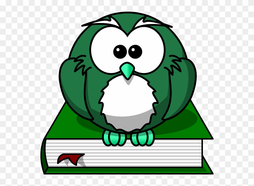 *✿**✿*buhos*✿**✿* Book Clip Art - Learning Owl - Png Download