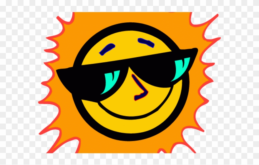 Sun Clipart Clipart Beach - Sunburn Clipart - Png Download