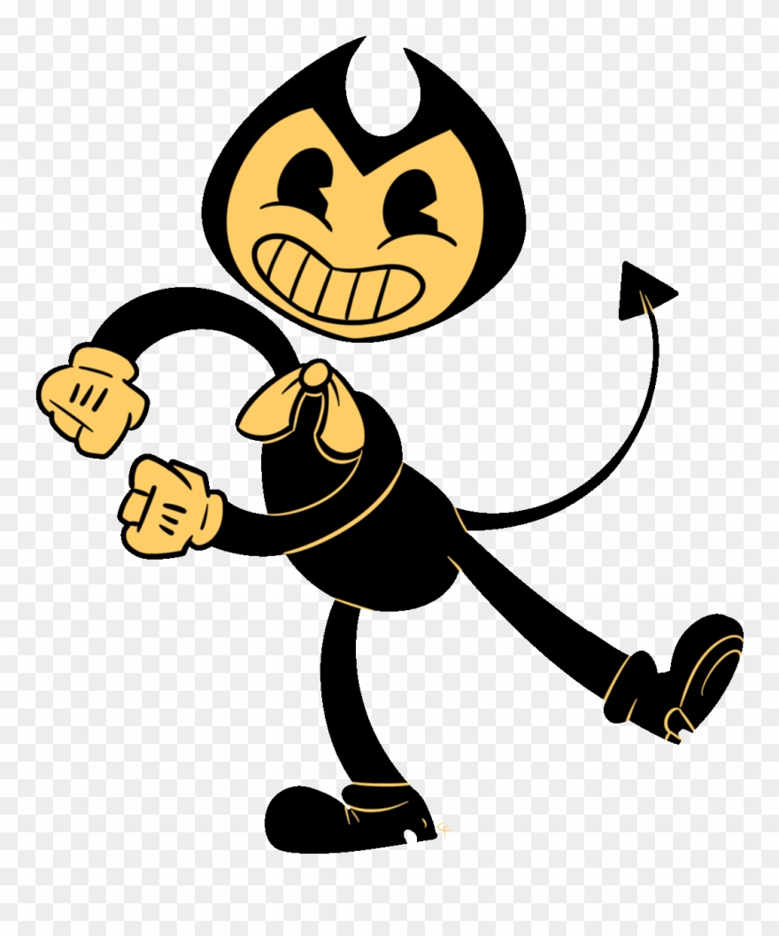 Jesus Dabbing Gif - Bendy And The Ink Machine Bendy Tail Clipart