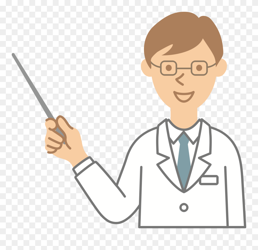 Medium Image - Doctor Teaching Clipart - Png Download