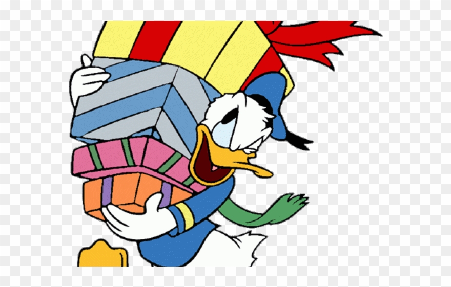 Gift Clipart Mickey Mouse - 3d Disney Stamps - Png Download