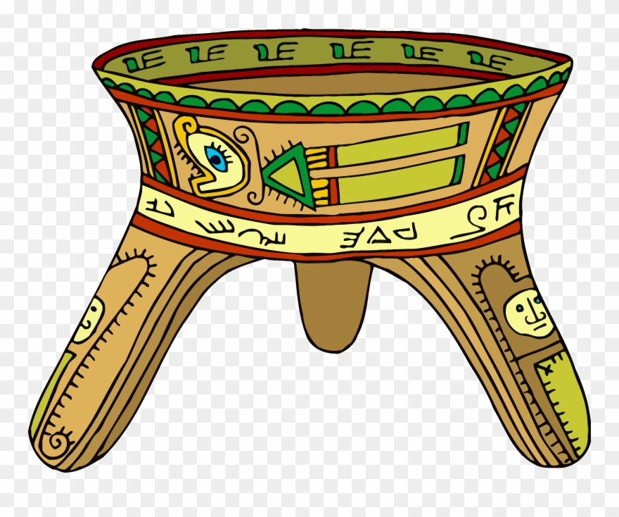 Stool Cliparts 5, Buy Clip Art - Bowl, 4" - Png Download