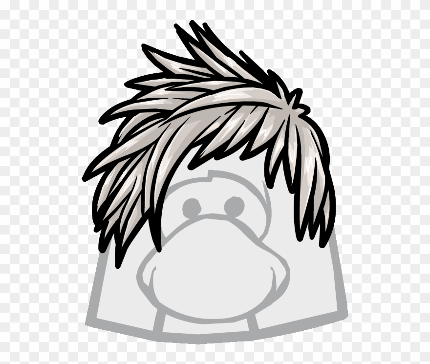 The Snow Drift Clothing Icon Id 1387 - Club Penguin Id De Peinados Clipart
