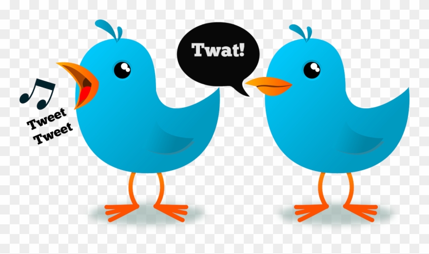 Twatter Mastodon Hosted On Twatter - Twitter Bird Clipart