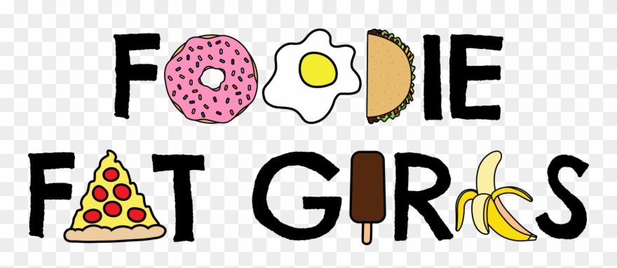 Foodie Fat Girls Clipart