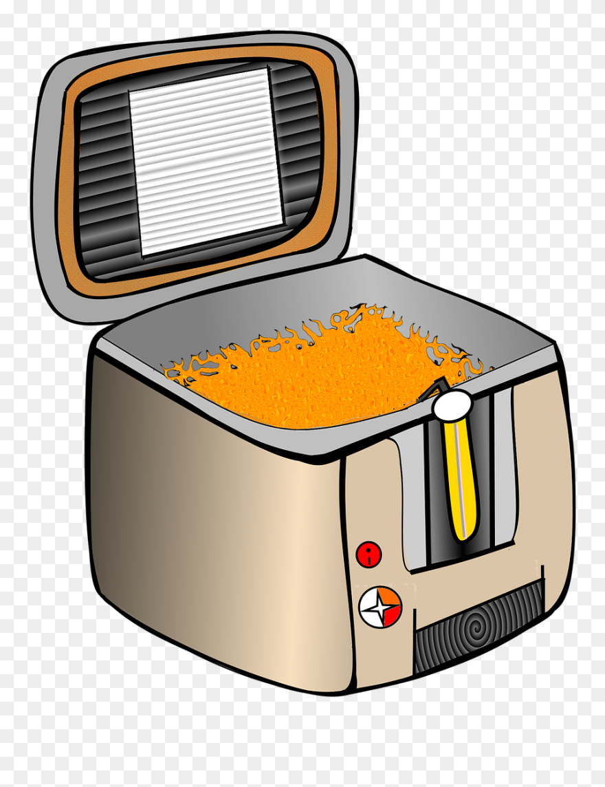 8 Reasons I Hate My Deep Fat Fryer - Deep Fryer Clipart