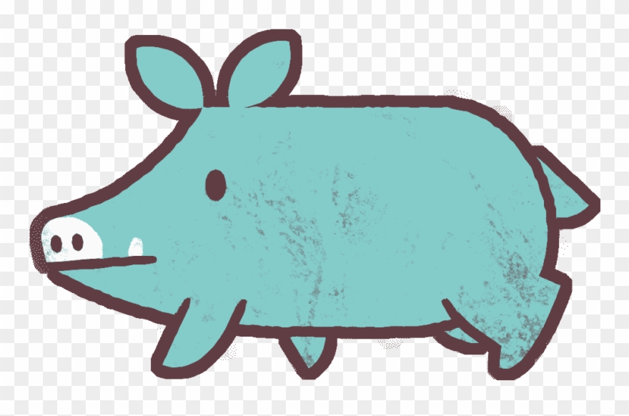 Mean Pig Gif - Domestic Pig Clipart