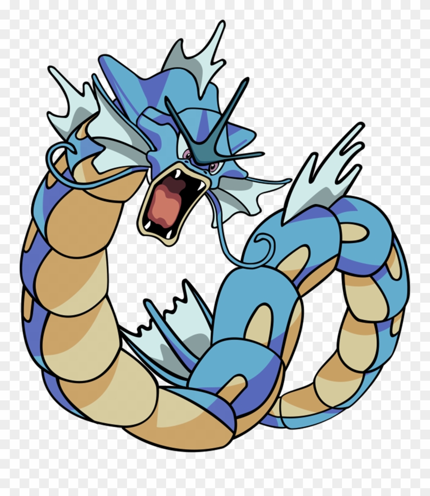 Gyarados - Pokemon Gyarados Clipart