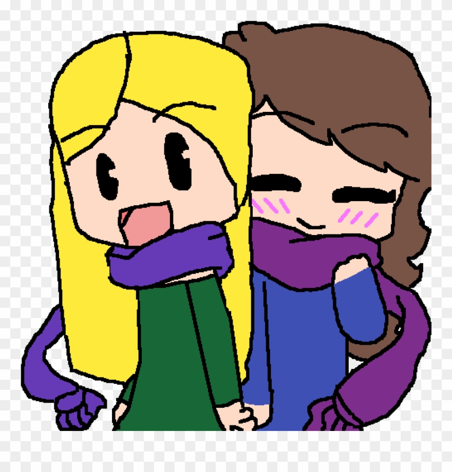 Sledding On A Snowy Day - Scarf Clipart