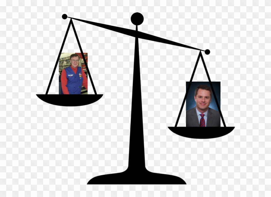 Walmart Employee Salary - Uneven Scale Clipart - Png Download