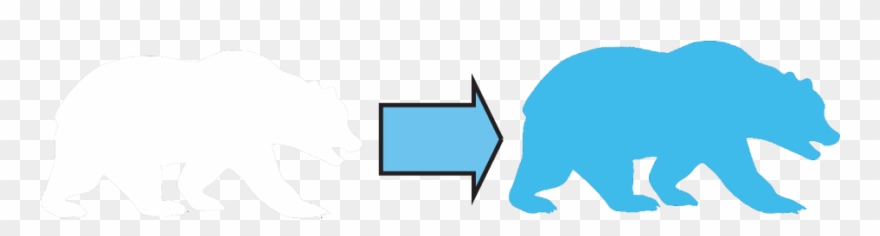 Dyeing With Indican - Berkeley Bear Logo Clipart