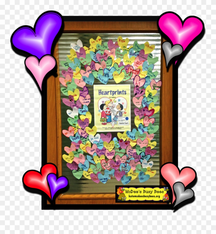 Heartprints Book Display - Heartprints Book Clipart