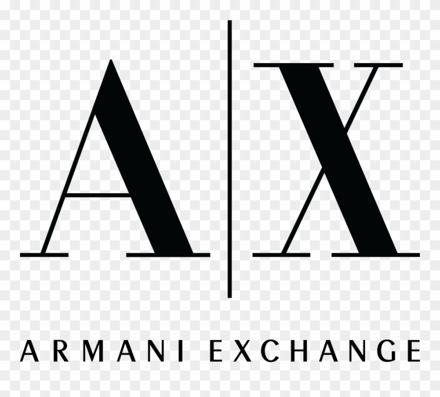 We Partner With The Greatest Brands - Armani Exchange Logo Vector Clipart