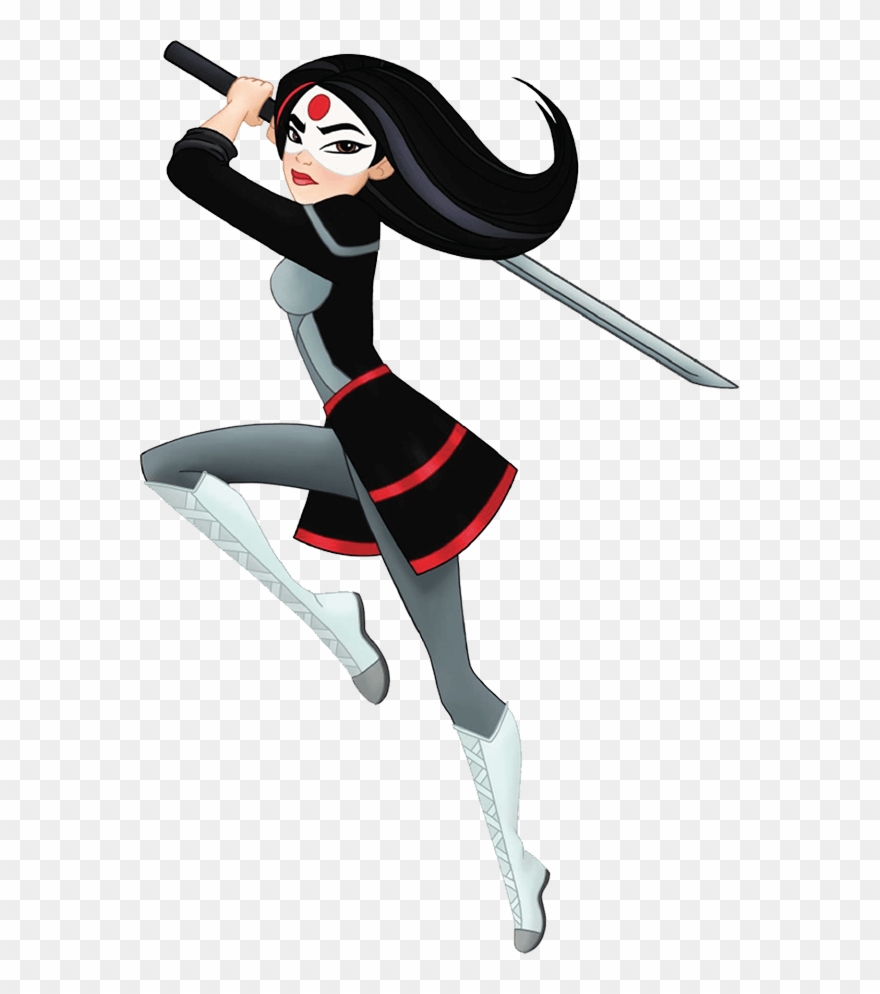 Related Wallpapers - Super Hero Girl Katana Clipart