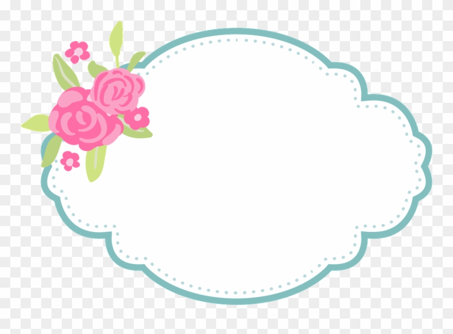 Say Hello - Decorativos Marcos Vintage Png Clipart