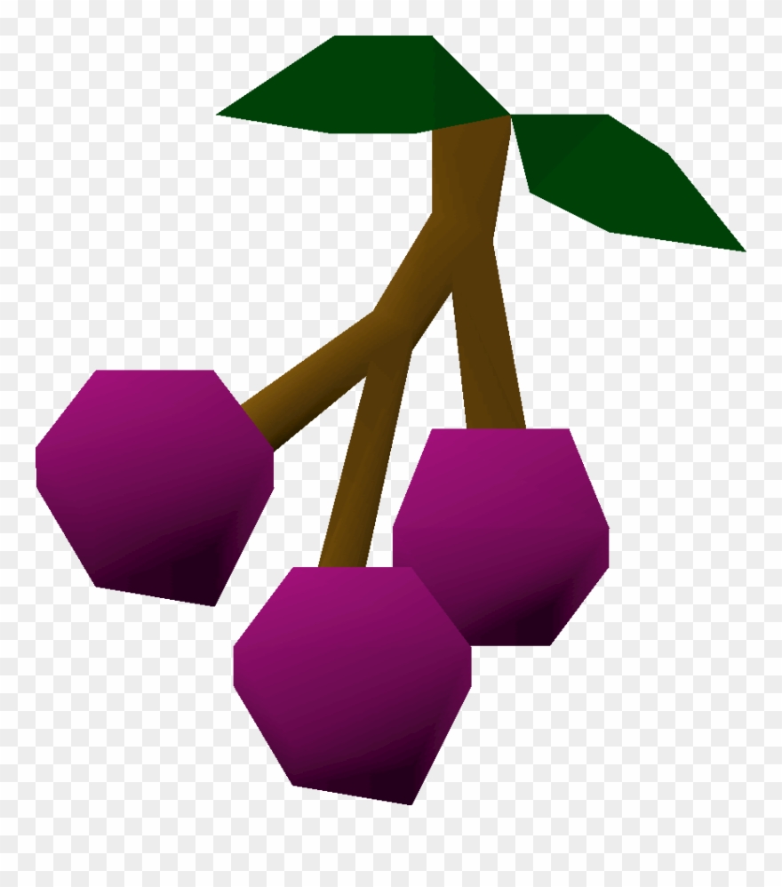 Grapes Clipart Purple Apple - Osrs Grapes - Png Download